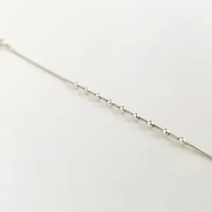 PULSEIRA PRATA 925 DE LINHA COM VENEZIANAS