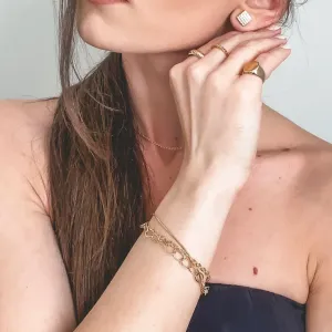 PULSEIRA 3 EM 1 BANHADA A OURO 18K