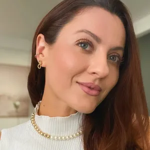 BRINCO NÓ BANHADO A OURO 18K