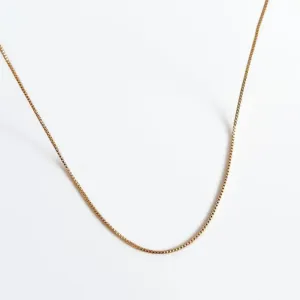 Colar veneziana banhado a ouro 18K 45cm