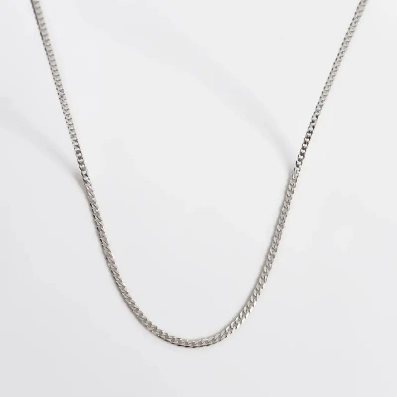 Corrente masculina Grumet em prata 925 60Cm