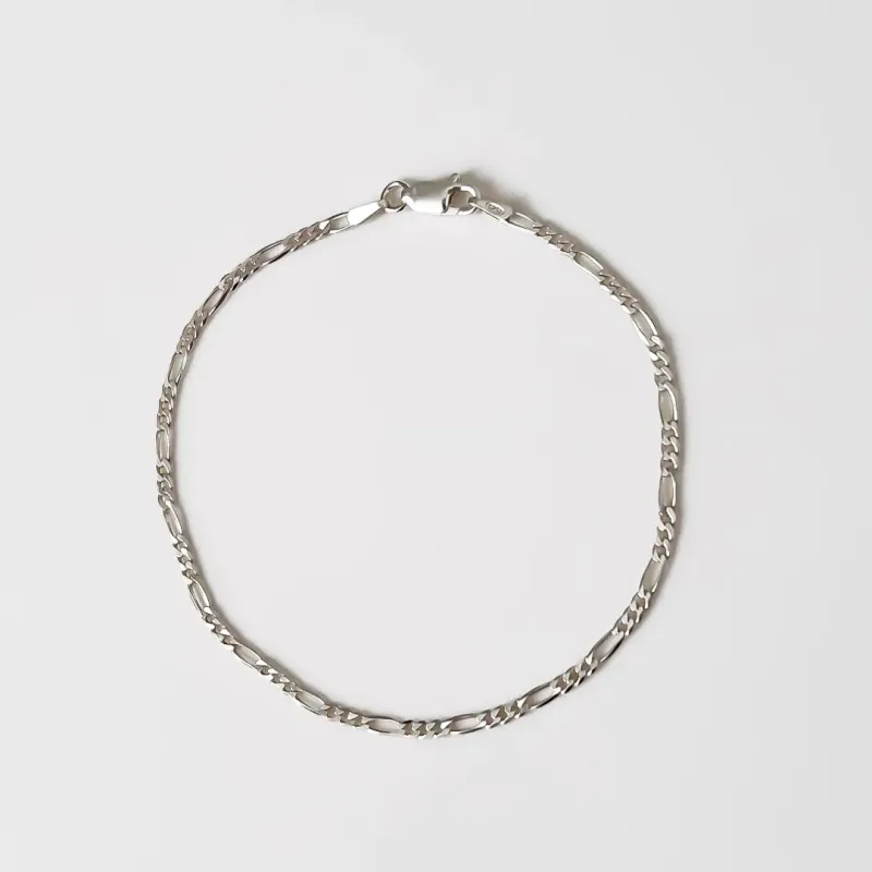 Pulseira Masculina Elos Grumet em Prata 925 20cm