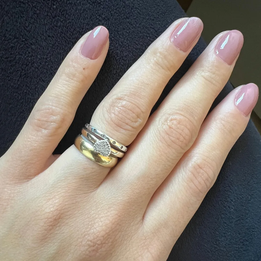ANEL PRATA 925 COM ZIRCONIAS CRAVEJADA