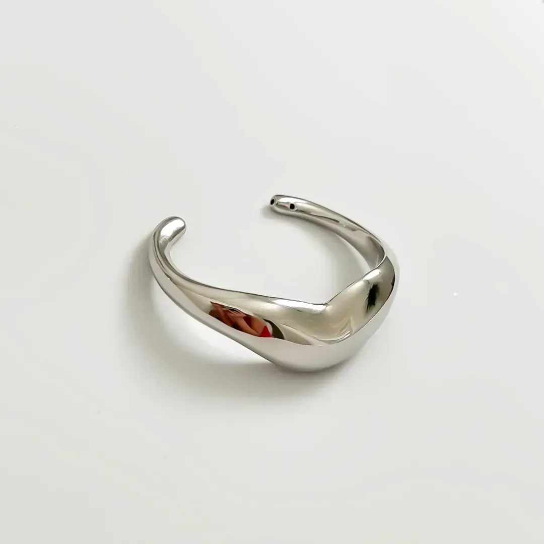 Bracelete elegance banhado a ródio branco 18k