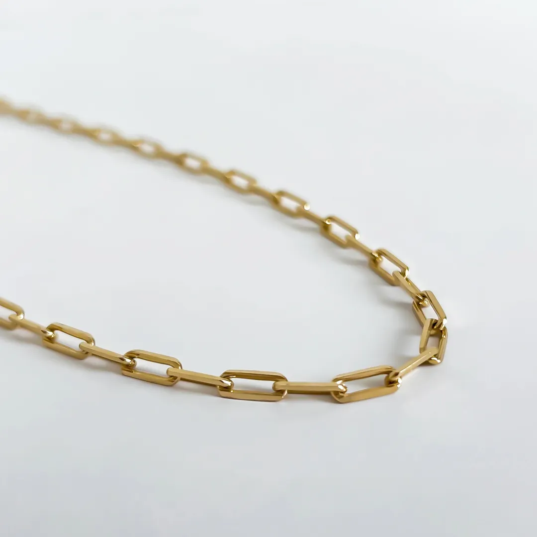 CHOKER CARTIER BANHADO A OURO 18K AJUSTÁVEL 40CM