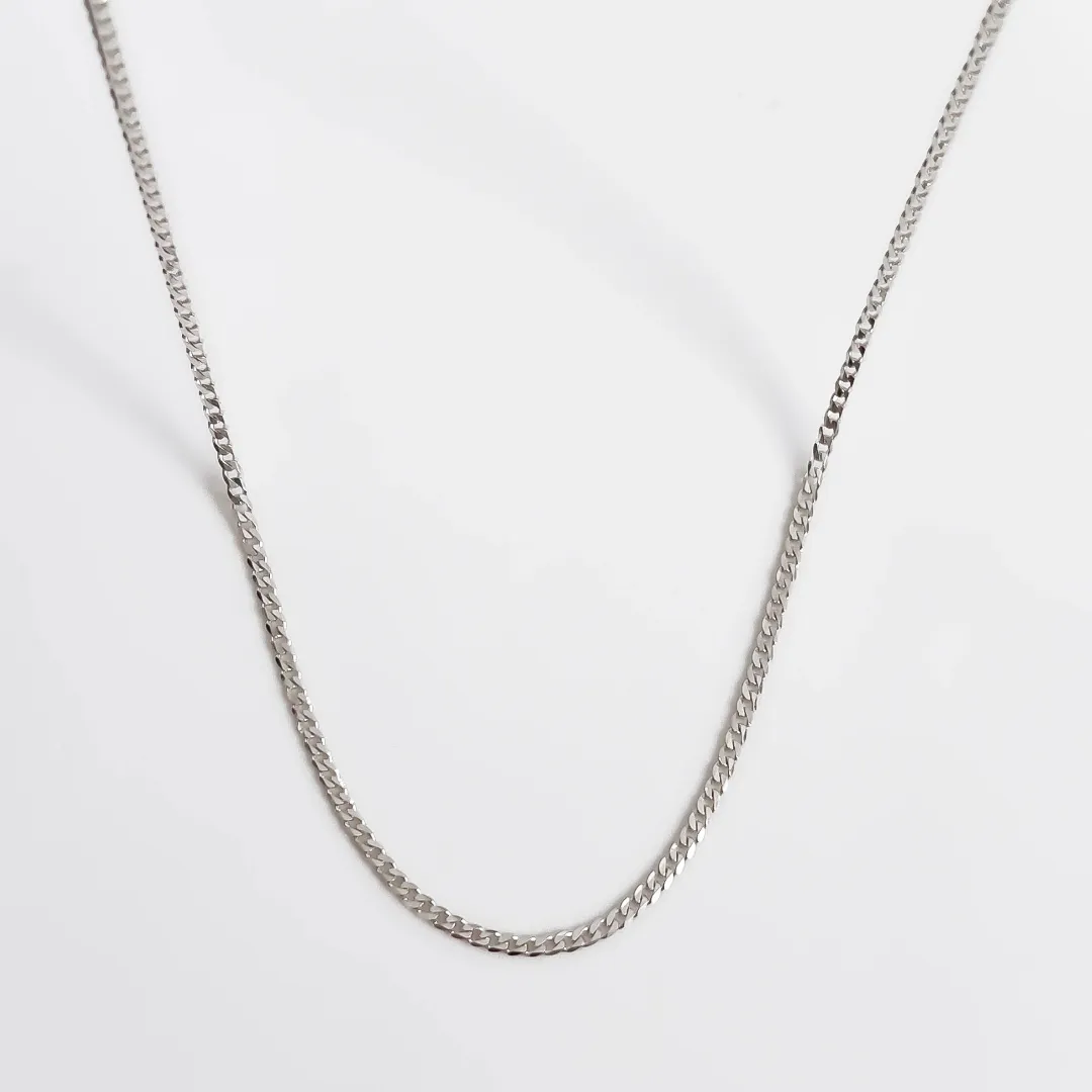 Corrente masculina Grumet em prata 925 60Cm