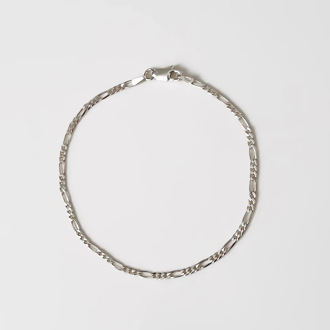 Pulseira Masculina Elos Grumet em Prata 925 20cm