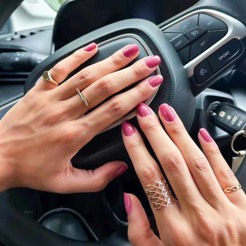 Anel Solene dedinho banhado a ouro 18K Ajustável