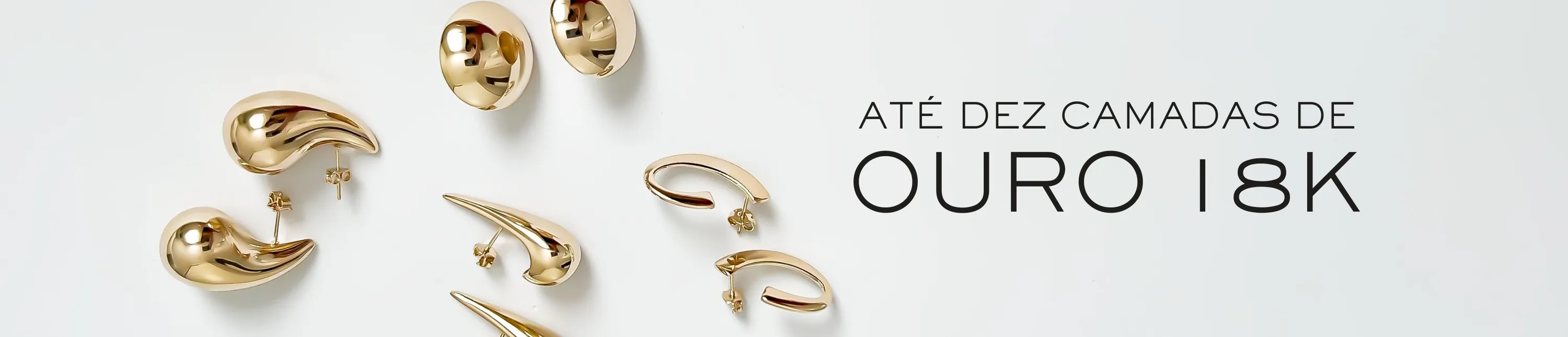 Até Dez Camadas de Ouro 18k